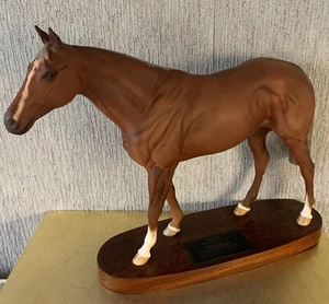 BESWICK PFERDERENNPFERD GRUNDY DERBY WINNER GROSSES MODELL Nr. 2558 TOP - Bild 1 von 9