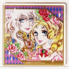 The Rose of Versailles Acrylic Coaster Card Oscar Marie Antoinette Riyoko Ikeda