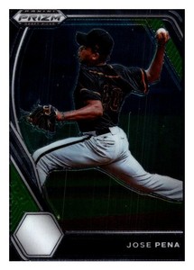 2021~Panini~Prizm~Draft Pick~Baseball Card~Jose Pena~#PDP175