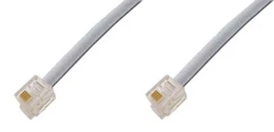 21.st - CAVO TELEFONO xDSL FIBRA OTTICA RJ11 CAT 6 6P2C MT 1 x FASTWEB FASTGATE - Photo 1/1