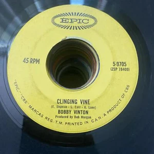 Bobby Vinton - Clinging Vine/Imagination is a Magic Dream 5-9705 45rpm VG+ R20 - Picture 1 of 2