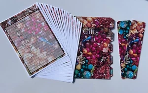 Filofax A5 Organiser Planner - Christmas Planner Set of 5 Dividers & 20 Pages - Picture 1 of 13