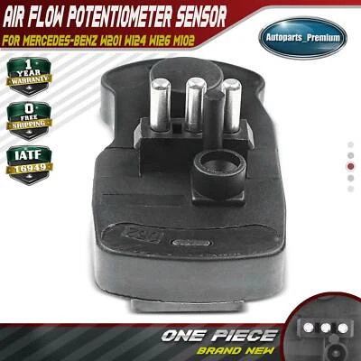 Sensor potenciómetro medidor de flujo de aire para Mercedes-Benz W201 W124 W126 190E 260E Foto 1 de 4