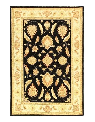 Hand-Knotted Farahan Area Rug - 4'2" X 6'1" - Image 1 of 4