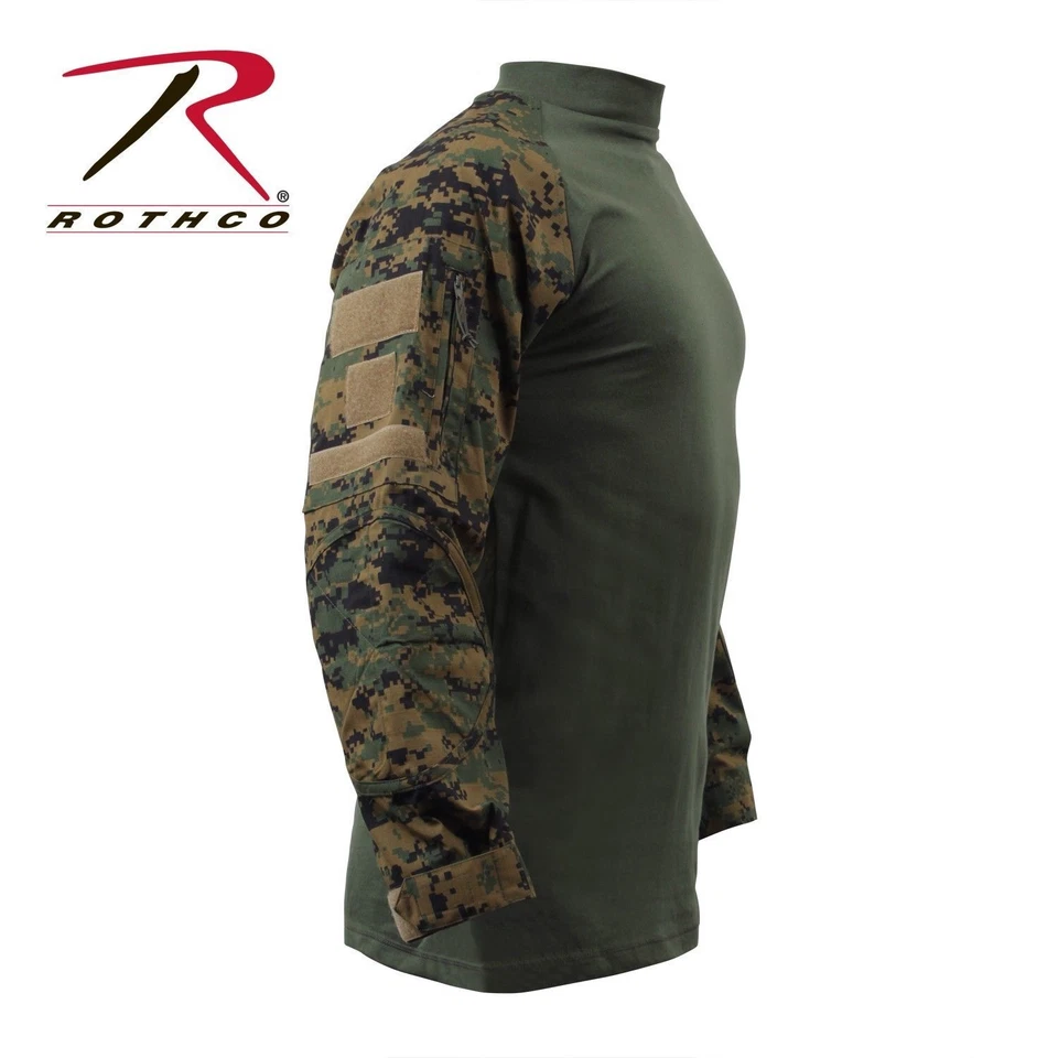 Camisa de Combate ROTHCO Bosque Digital Camuflaje Estilo 90005 Tallas S a 3XLarge Foto 1 de 2