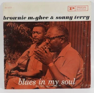 Sonny Terry & Brownie McGhee "Blues In My Soul" BV 1033 1961 ORIGINAL! VG - Picture 1 of 4