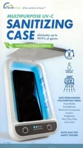 Lot of 3 Travel Time Multipurpose UV-C Sanitizing Case w/ Essential Oil Diffuser - Picture 1 of 16