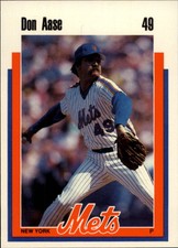 1989 (METS) Mets Kahn's #1 Don Aase