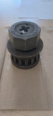 USED NYE #60 1/8" NPT DIE HEAD - CHIPPED TEETH - DROP HEAD TYPE - Image 1 of 4
