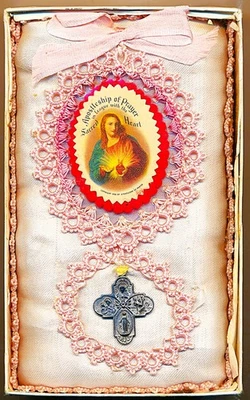 Taufgeschenk Erinnerung in der orig.-Schachtel um 1920-30 - Bild 1 von 2