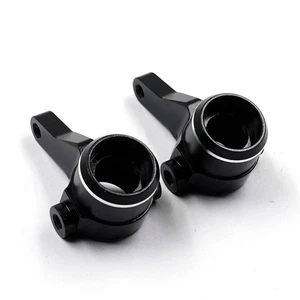 Aluminum Front Knuckle For Yokomo Super Dog Fighter Works 91 #YKDF-014BK - Picture 1 of 5