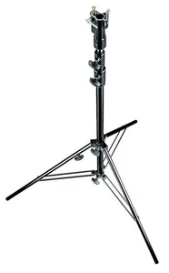 Black Aluminum Air-Cushioned Senior Stand w/ Leveling Leg - Imagen 1 de 1