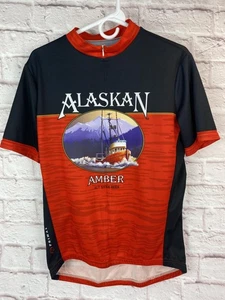 Primal Radtrikot Herren XL rot schwarz Alaskan Amber Bier Kurzarm Reißverschluss - Bild 1 von 11