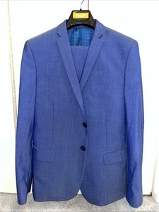 Boys Size 16SK Tallia Blue Beautiful Suit - Picture 1 of 9