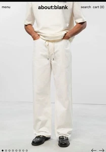 about:blank Relaxed Denim Jean Size Medium - Picture 1 of 9