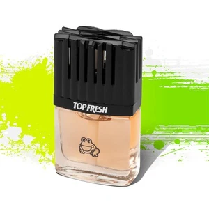 Tree Frog Top Fresh Air Vent White Peach Scent Deordorizes Air Freshener 9ml - Picture 1 of 6