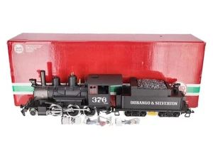 LGB 25196 Durango & Silverton Mogul Steam Locomotive & Tender #376 EX/Box - Picture 1 of 12
