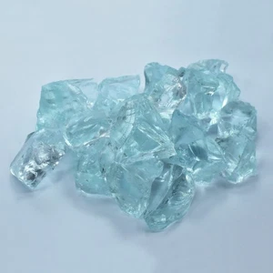 356.25 Ct Lab-Created Aquamarine Raw Crystal Rough Good Quality Loose Gemstone - Picture 1 of 9