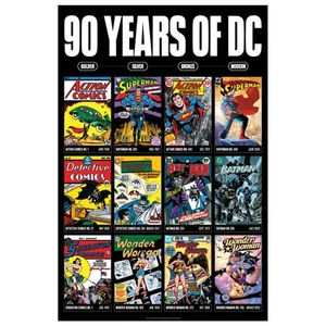 DC Comis Kunstdruck 90 Years Limited Edition 42 x 30 cm - Bild 1 von 1