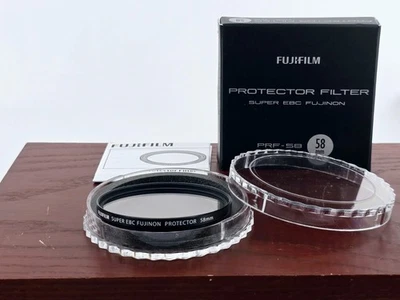 🌸[MINT] Fujifilm PRF-58 58mm Protector Filter Super EBC Fujinon From Japan - Image 1 of 4