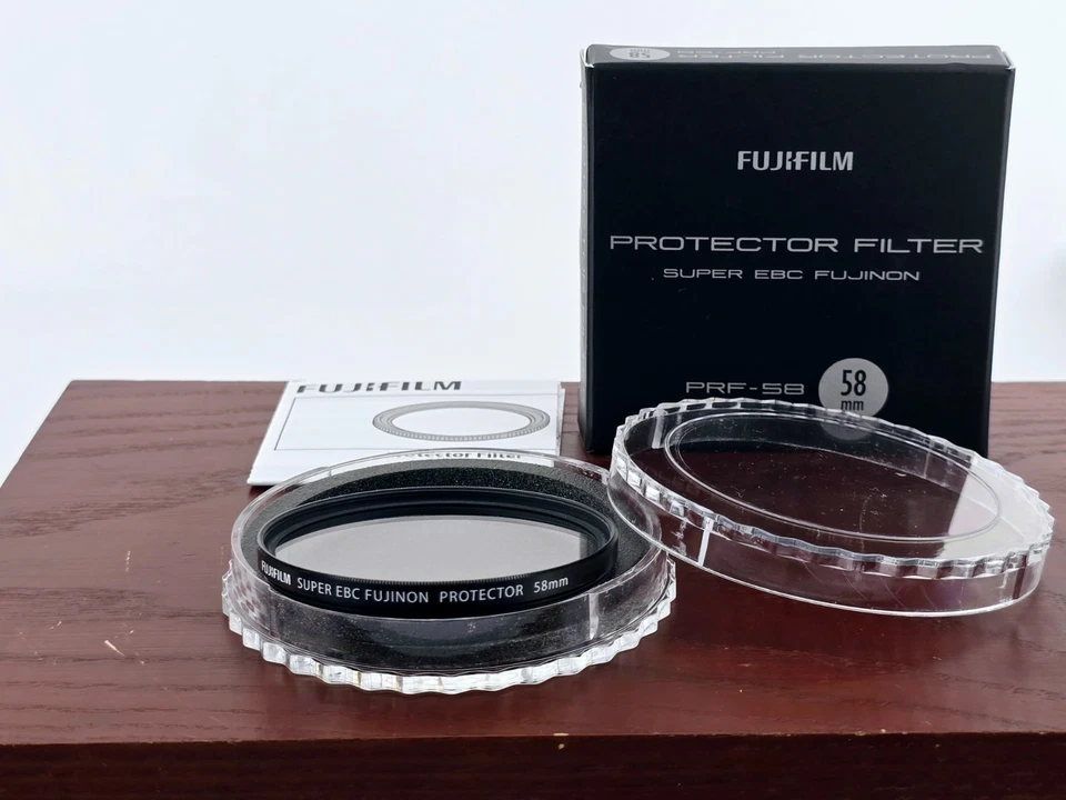 🌸[MINT] Fujifilm PRF-58 58mm Protector Filter Super EBC Fujinon From Japan - Image 1 of 4