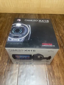 TOSHIBA CAMILEO X416 DIGITALER CAMCORDER. Neu mit Karton komplett. Beschreibung lesen. - Bild 1 von 7
