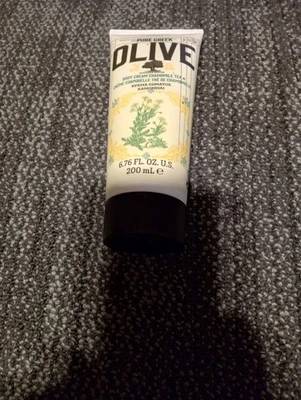 Crema corporal de manzanilla Korres pura oliva griega té 6,76 fl oz nuevo sellado Foto 1 de 3