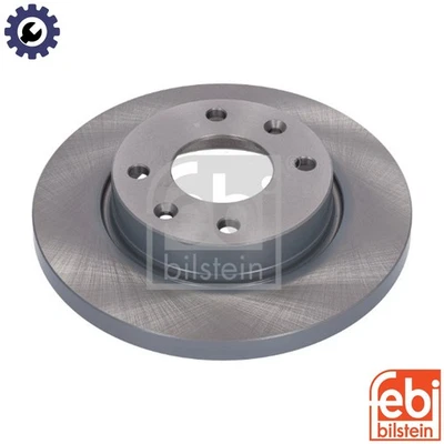 2x BRAKE DISC 11105 FOR PEUGEOT 206+ 306/Hatchback/Convertible/Break/Van 1.4L - Image 1 of 4