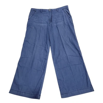 Pantalones para mujer Nine West súper suaves cómodos tiro medio pierna ancha Foto 1 de 3