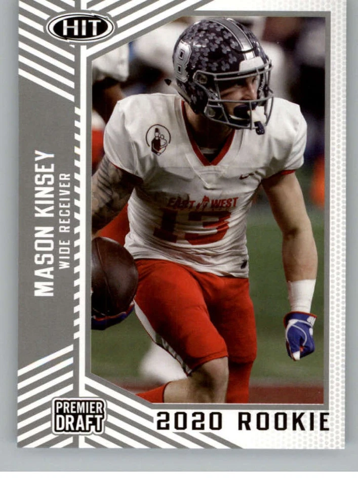 2020 SAGE HIT Premier Draft Silver Football Parallel Trading Card Pick From List - Image 1 of 1