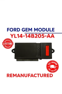 Rebuilt Ford GEM Module YL14-14b205-AA Plug N Play - Picture 1 of 1