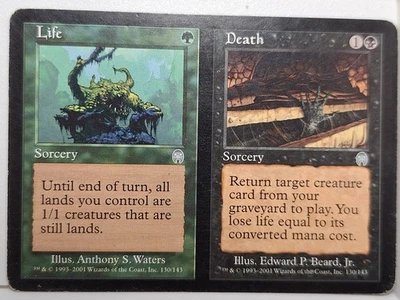 Life/Death - Apocalypse - Magic the Gathering MTG Nice! - Image 1 of 3