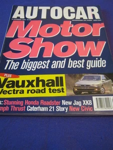 AUTOCAR - MOTOR SHOW - 18 Oct 1995 vol 206 # 5149 - Picture 1 of 1