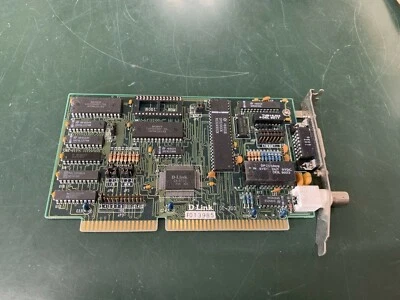 DLINK DE-200 ISA ETHERNET ADAPTER NETWORK CARD UNTESTED - Image 1 of 4