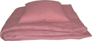 Leinen Bettwäsche Set 2Tlg. Rosé Pastell 100% Öko Leinen 135x200/80x80 - Bild 1 von 2