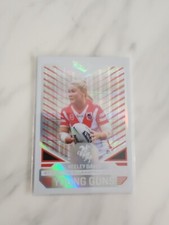2021 NRL ELITE PRIORITY YOUNG GUNS ST GEORGE DRAGONS KEELEY DAVIS 07/34.