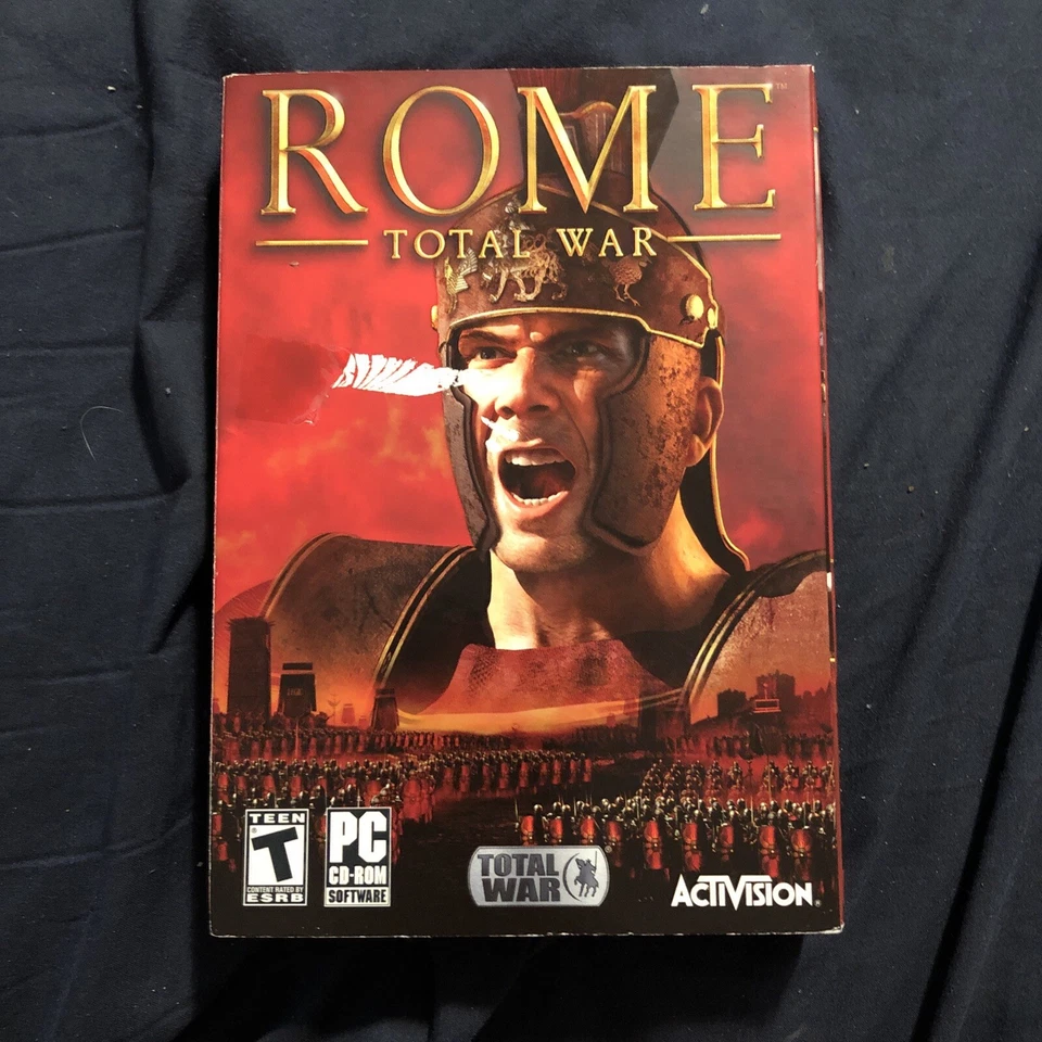 Rome Total War By Activision For PC With Discs, Instructions, Map, SN, Box 2004 - Image 1 of 1