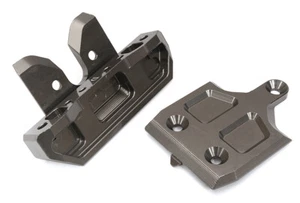 Machined Rear Skid Plate & Bumper w/ 1-Pc Block D for Traxxas 1/8 Sledge 9536 - Picture 1 of 2