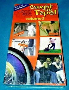 Caught on Tape Volume 3 (VHS, 2000 - BRAND NEW) Totally Uncensored! - Picture 1 of 6