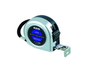 KDS STAINLESS MEASURING TAPE "STAINLESS NEO LOCK" (L5.5m x W25mm) SS25-55BP - Picture 1 of 1