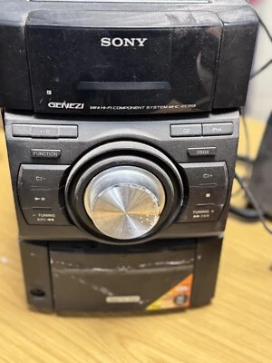 Sony MHC-EC69i Genezi Component System Mini Hi-Fi iPod Dock CD Player & Remote - Image 1 of 4