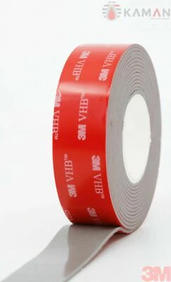 Original 3M™ VHB™ GPH060 Doppelseitiges Klebeband für Metalle -12mm x 3m