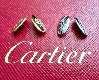 ¡NUEVO! Repuesto de almohadillas nasales para gafas Cartier - dorado/plateado + destornillador gratis Foto 1 de 4