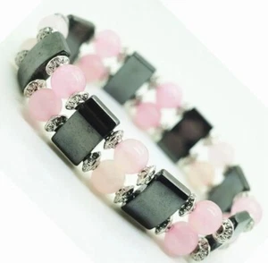 Factory Direct Sale Howlite Bracelets Hematite Magnetic Healing Jewelry Bangle - Picture 1 of 38