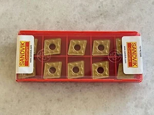 Neu (10 Stück) SANDVIK Coromant CNMG 433-PM / 12 04 12-PM 4025 Hartmetalleinsätze - Bild 1 von 2