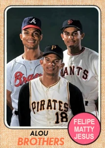 FELIPE MATTY JESUS ALOU BROTHERS 68### BUY 5 GET 1 FREE ### or 30% OFF 12 - Picture 1 of 1