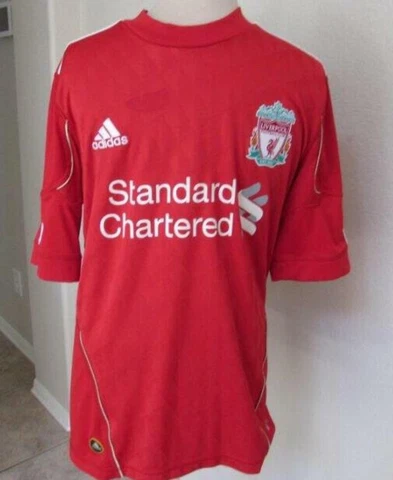 ADIDAS mens small Liverpool FC 2011 red s/s football shirt soccer jersey Cover