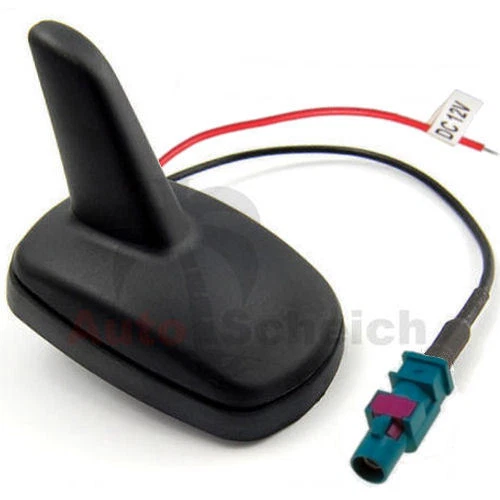 Shark Antenne pour VW Golf Plus Polo Skoda Nageoire de Requin Aileron Toit Fakra - Photo 1/1