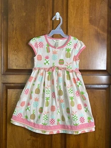 New Matilda Jane Pineapple Cutie Dress Size 4 MJ-215 - Picture 1 of 2