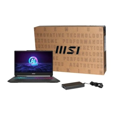 MSI Cyborg 15 AI Gaming Laptop Intel Core Ultra 7 155H 16GB RAM 1TB RTX 4050 NEW - Image 1 of 4
